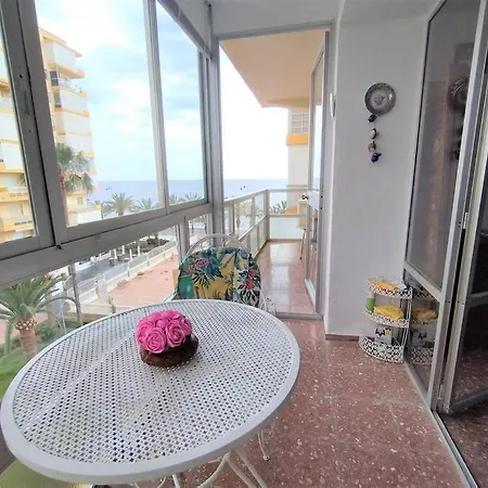 Beachfront With Pool In Urb Pueblo Nuevo And Tennis * Algarrobo Costa