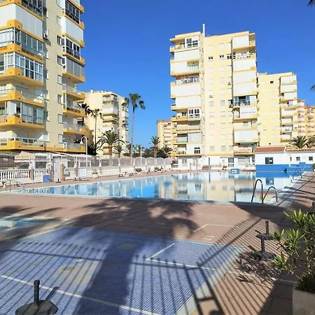 Beachfront With Pool In Urb Pueblo Nuevo And Tennis Appartement Algarrobo Costa