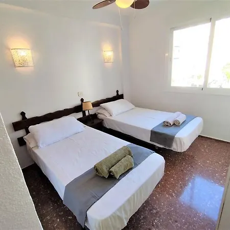 شقة Evans Realty An 1ª Linea Playa & Piscina & Tenis ألغاروبو - كوستا