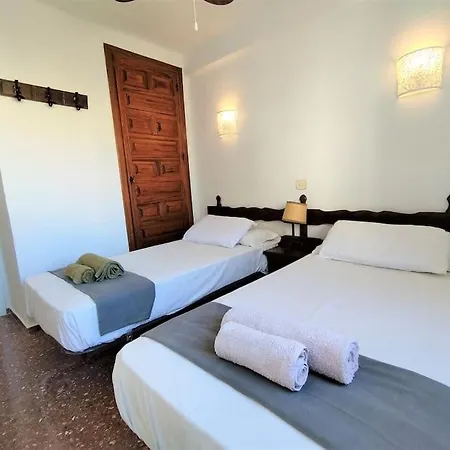 Beachfront With Pool In Urb Pueblo Nuevo And Tennis Algarrobo Costa