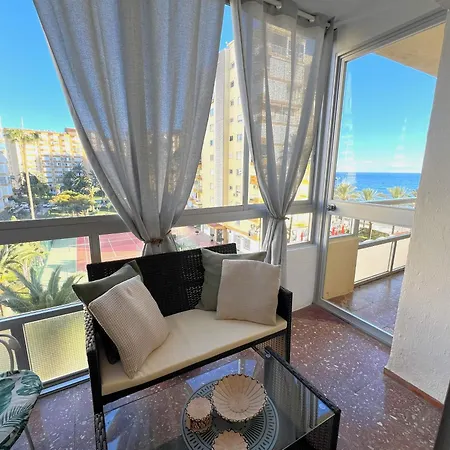 Evans Realty An 1ª Linea Playa & Piscina & Tenis شقة ألغاروبو - كوستا