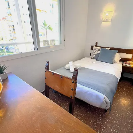 Evans Realty An 1ª Linea Playa & Piscina & Tenis شقة ألغاروبو - كوستا